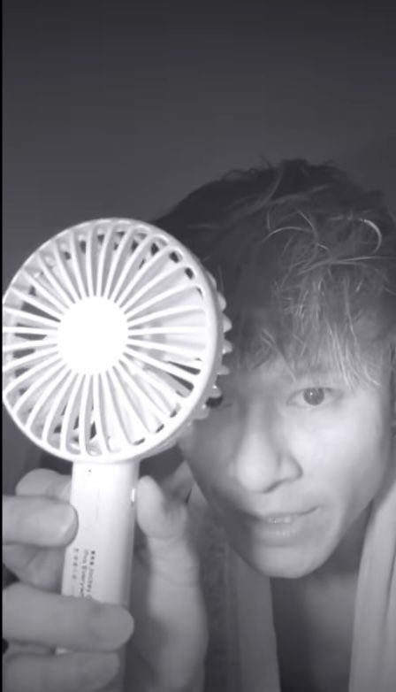 天氣熱,要暫時出動風扇仔。